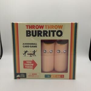 NEW Throw Throw Burrito Party Card Game New Sealed by Exploding Kittens